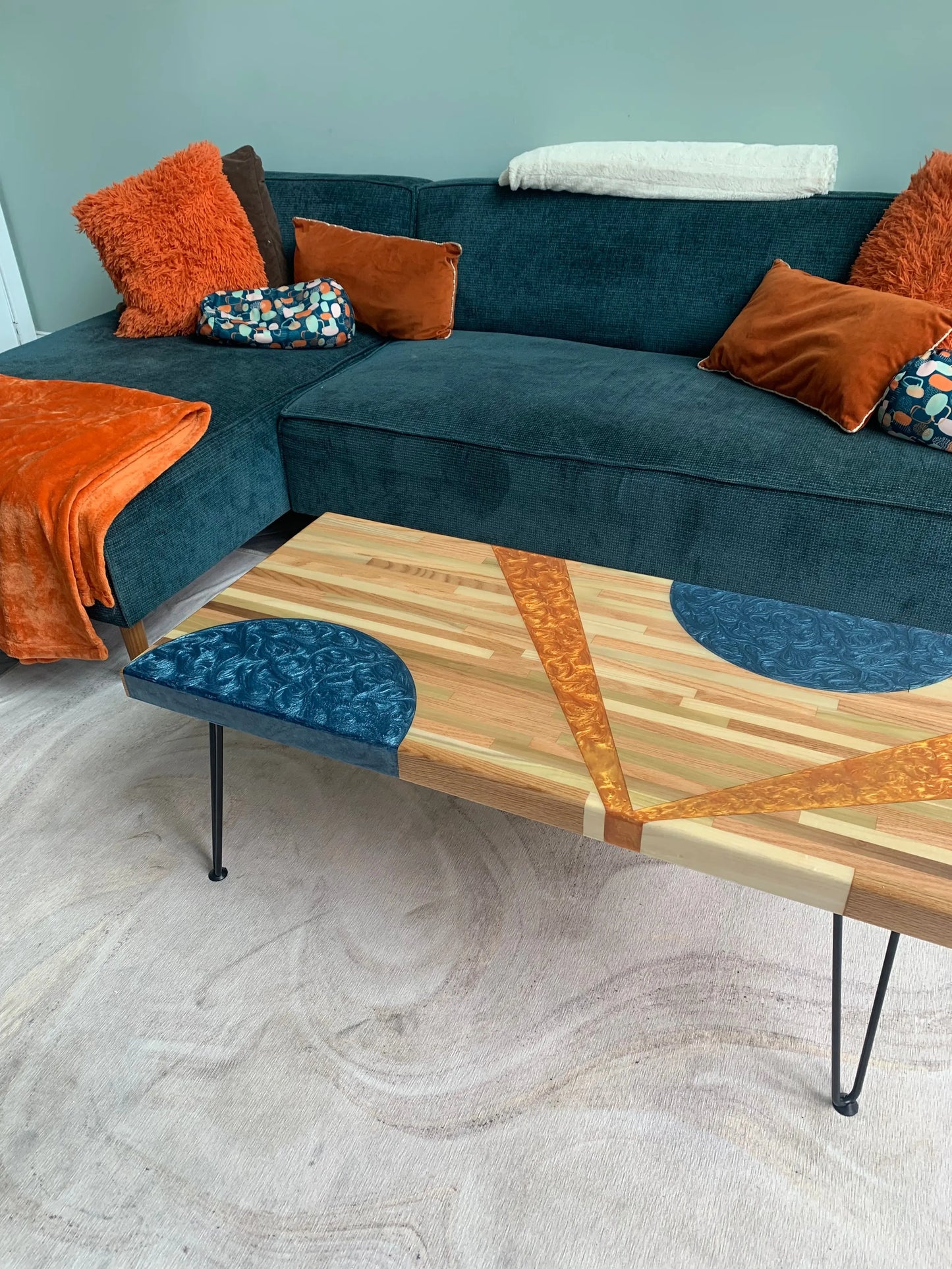 Butcherblock Art Deco Inlay InspirTech Designs