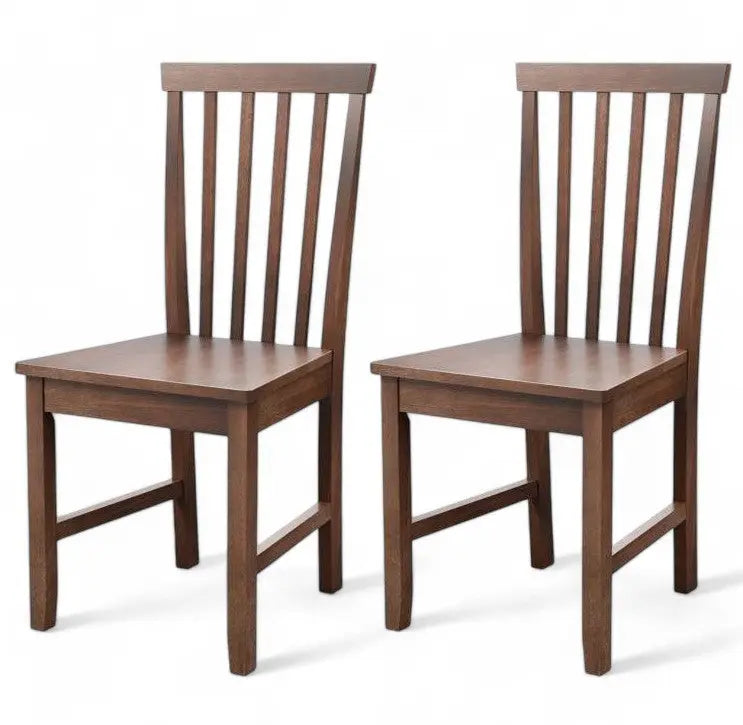 Solid Wood Mission Style Dining Chairs InspirTech Designs