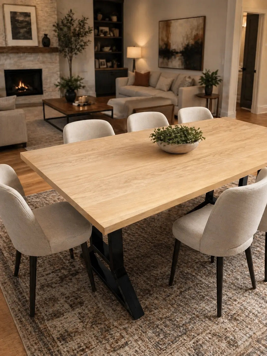 Inspirtech No. 05 Cherry Dining Table InspirTech Designs