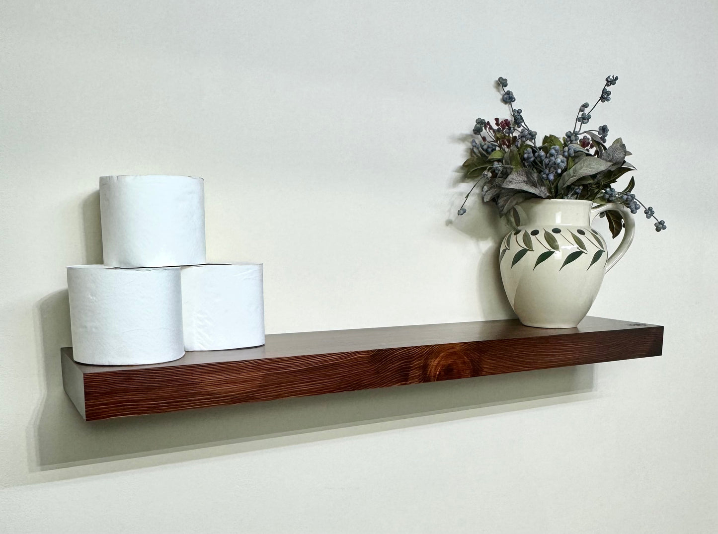 Custom Colored Floating Shelf