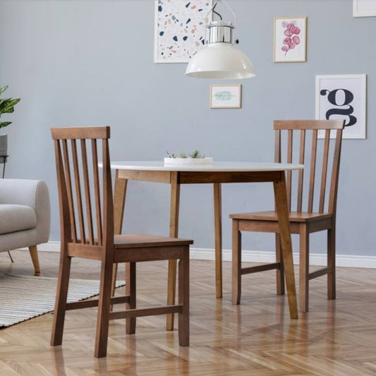 Solid Wood Mission Style Dining Chairs