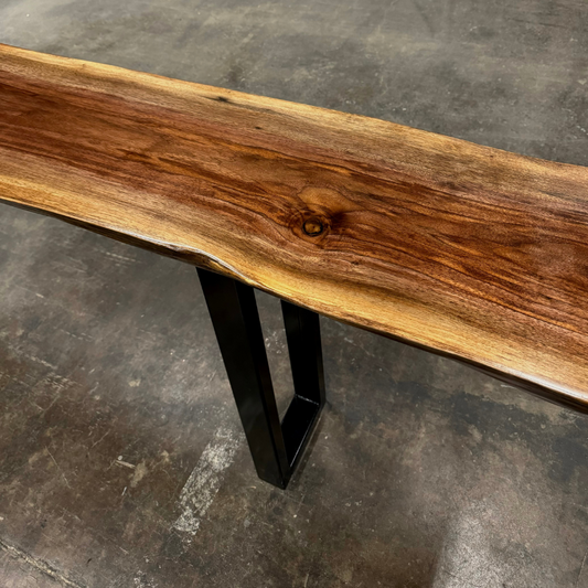 Black Walnut Sofa Table