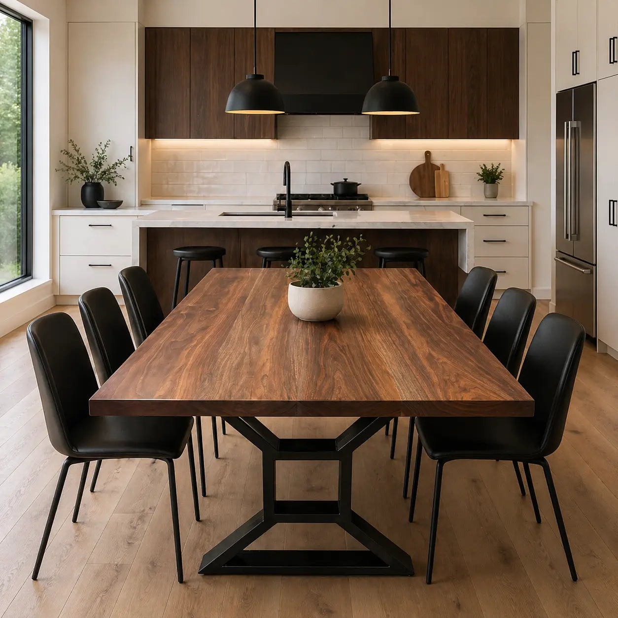 Inspirtech No. 01 – Walnut Dining Table InspirTech Designs