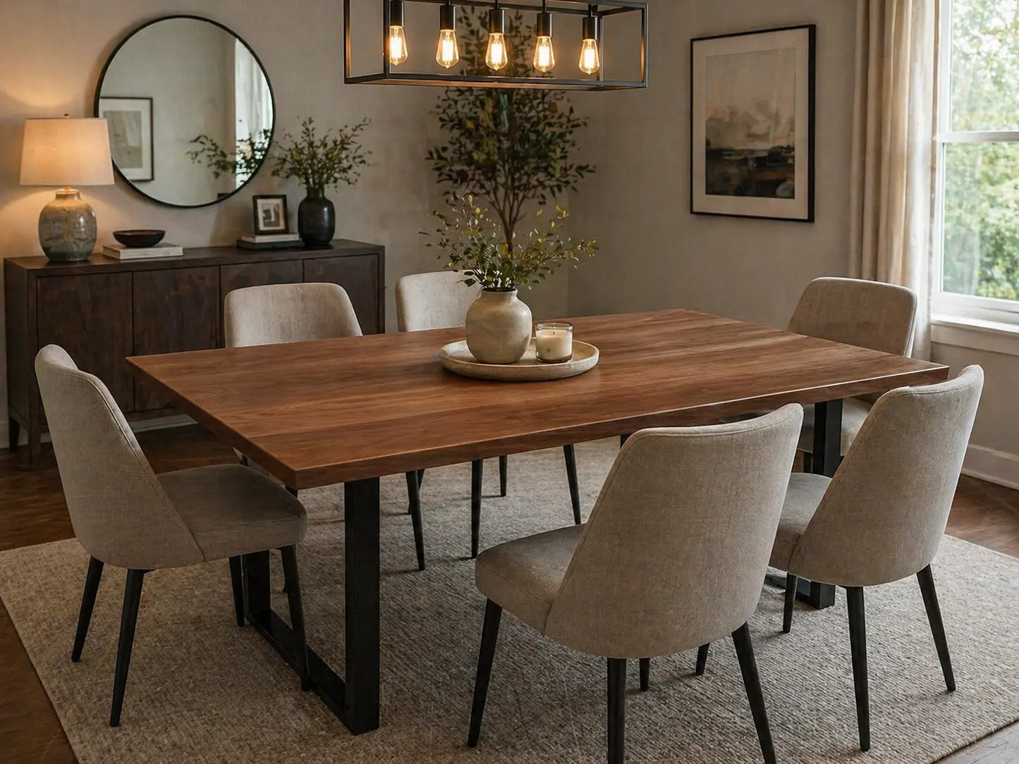 Inspirtech No. 02 - Walnut Dining Table InspirTech Designs