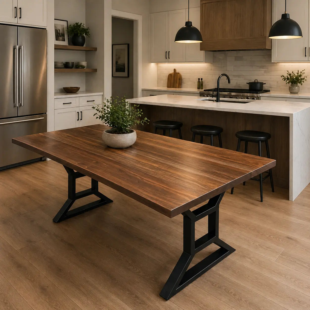 Inspirtech No. 01 – Walnut Dining Table InspirTech Designs