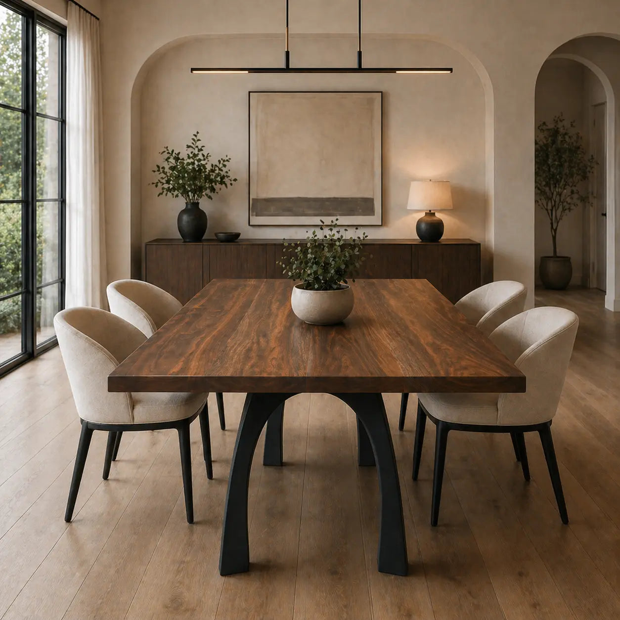Inspirtech No. 09– Walnut Dining Table InspirTech Designs