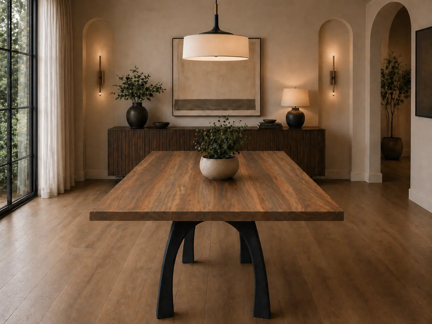 Inspirtech No. 09– Walnut Dining Table InspirTech Designs