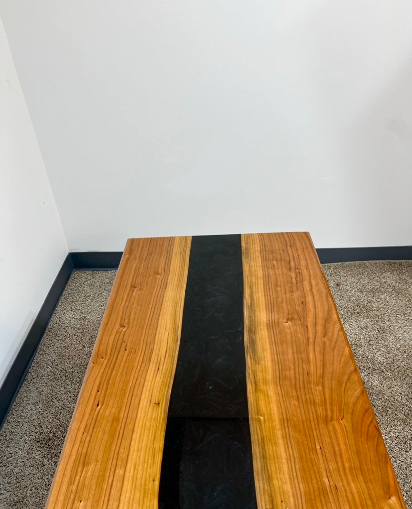 Cherry Epoxy Coffee Table