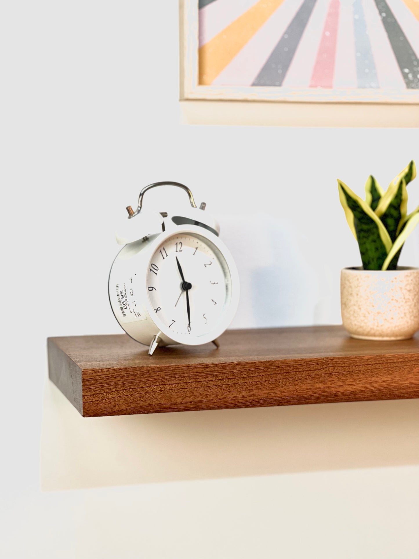 Mahogany Floating Shelf