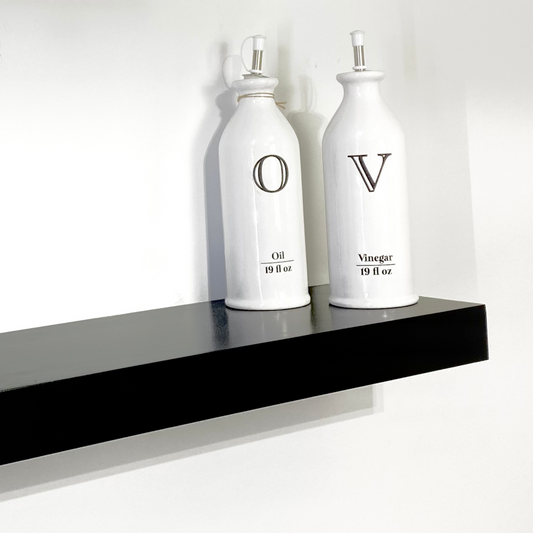 Black Floating Shelf