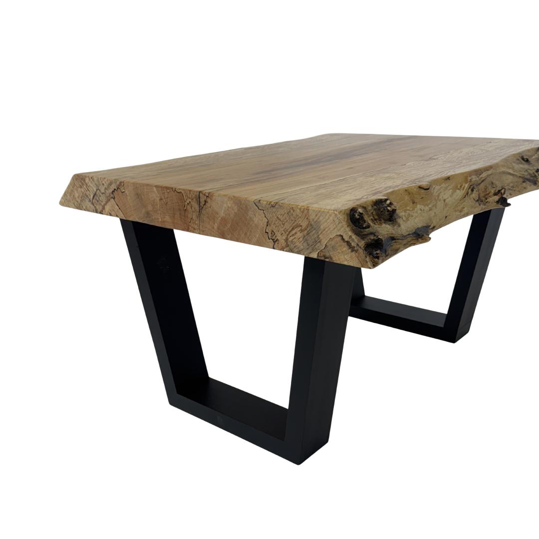 Live Edge Maple Coffee Table InspirTech Designs