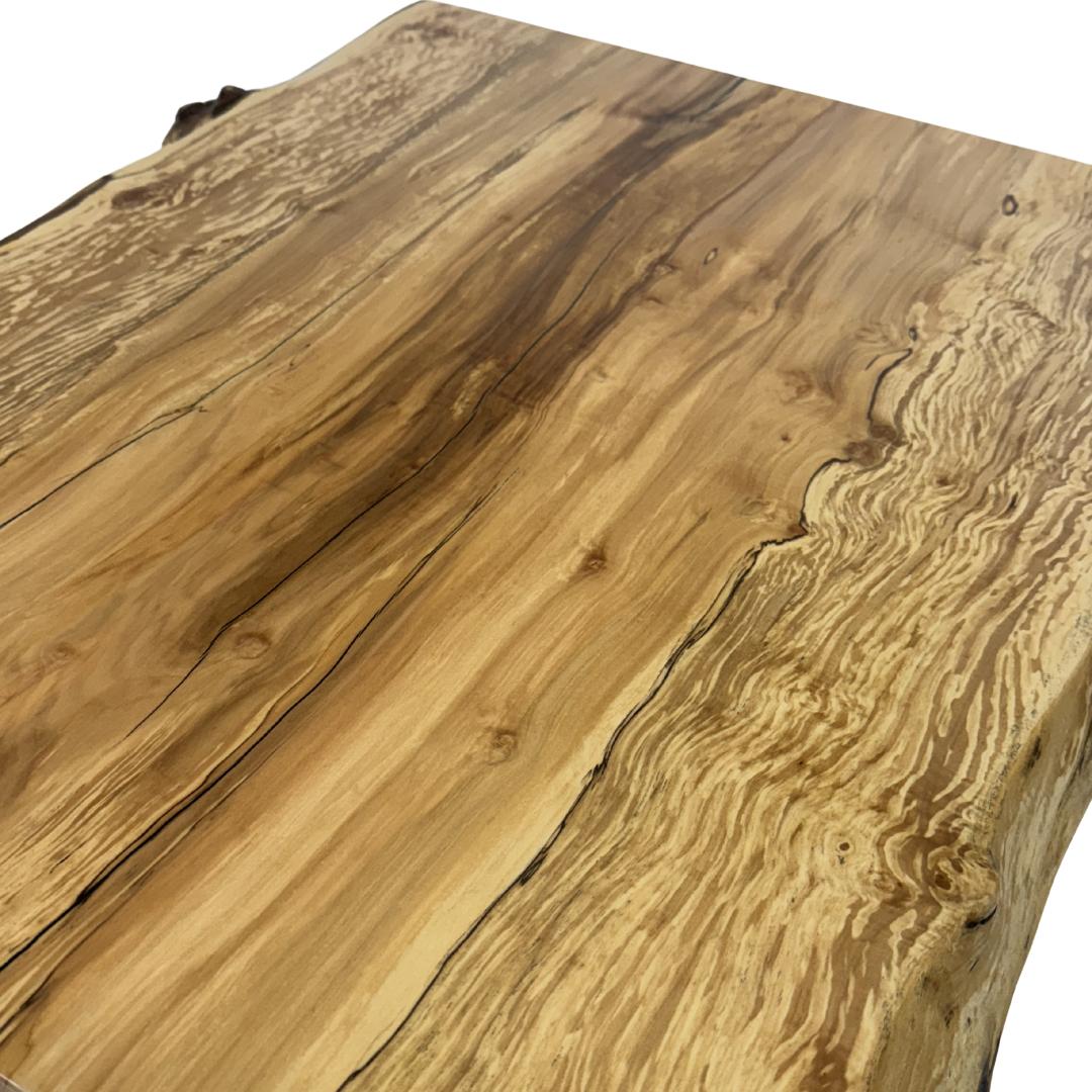 Live Edge Maple Coffee Table InspirTech Designs