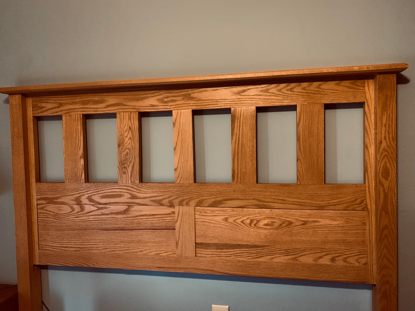 Red Oak Headboard