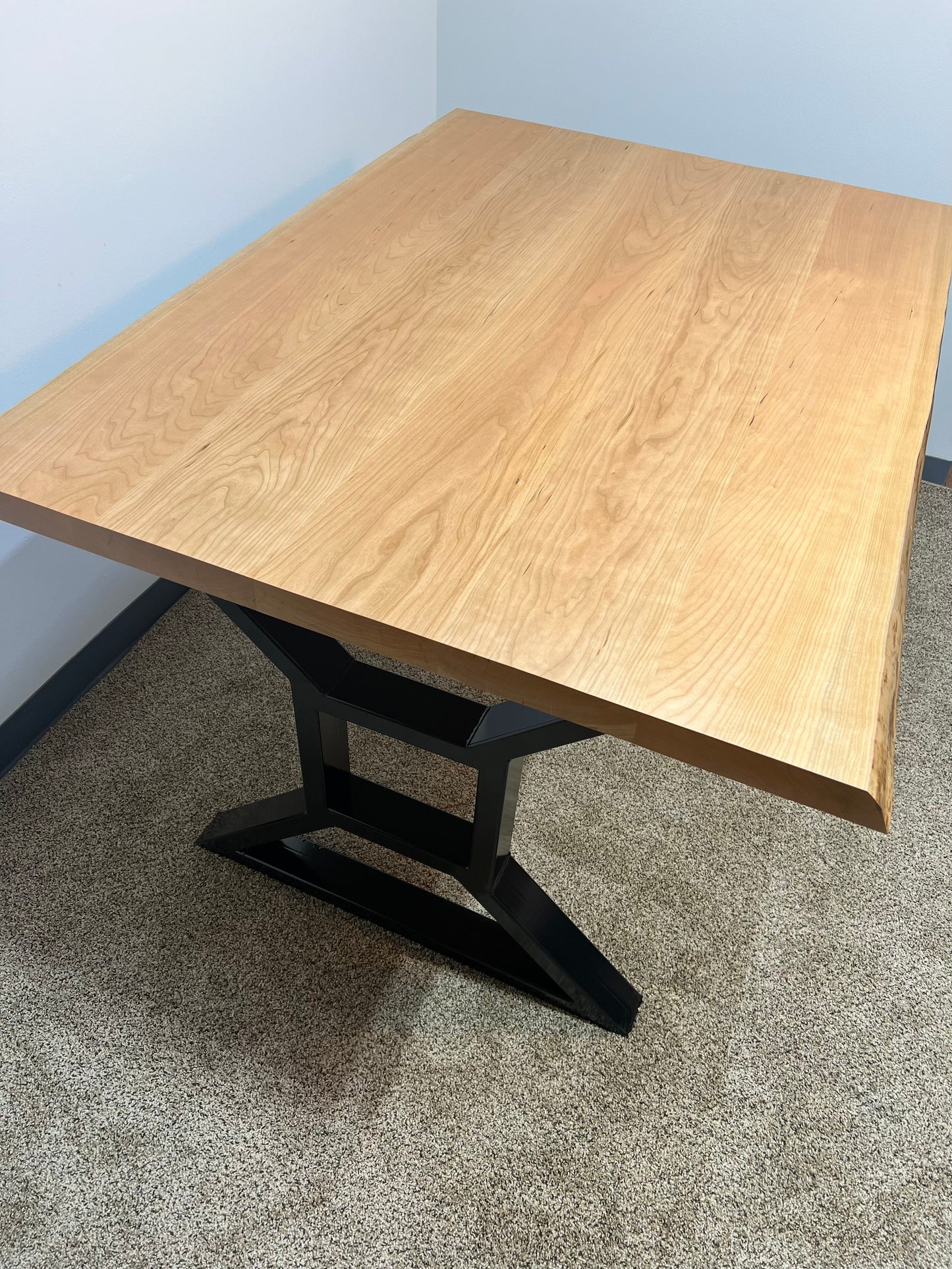 Cherry Live Edge Dining Table