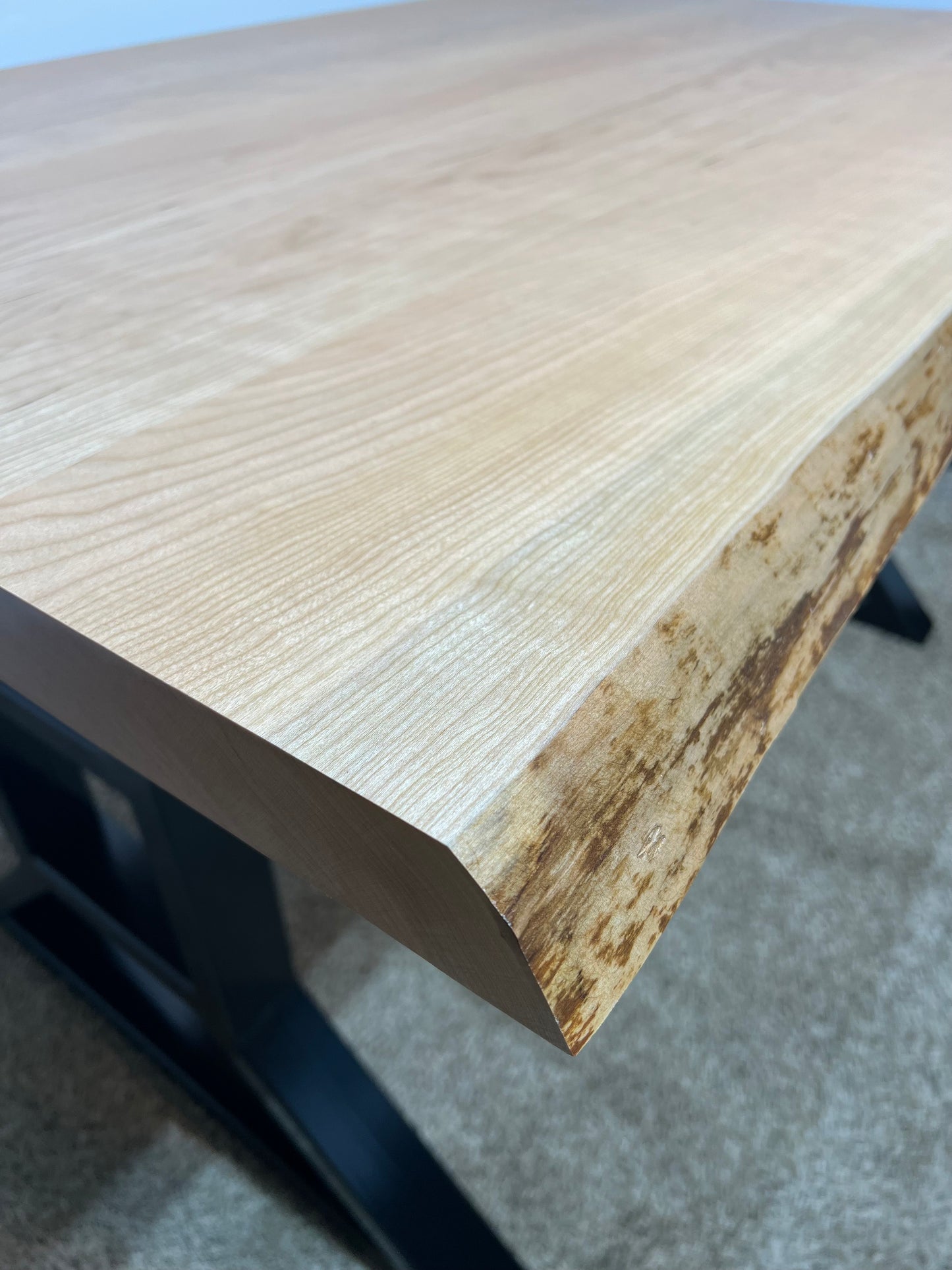 Cherry Live Edge Dining Table