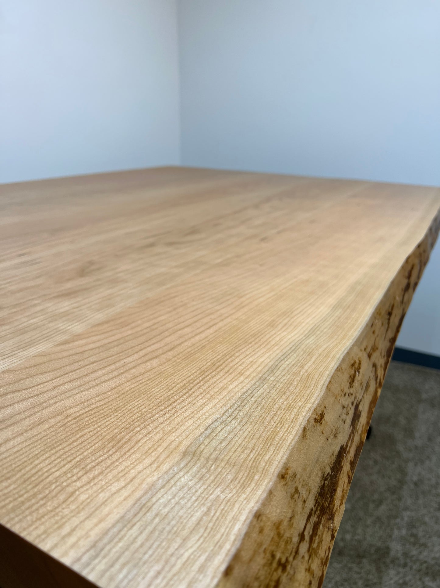 Cherry Live Edge Dining Table