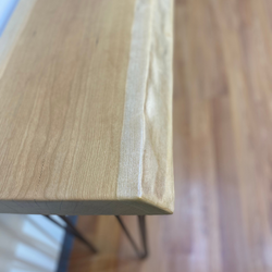 Cherry Live Edge Sofa Table