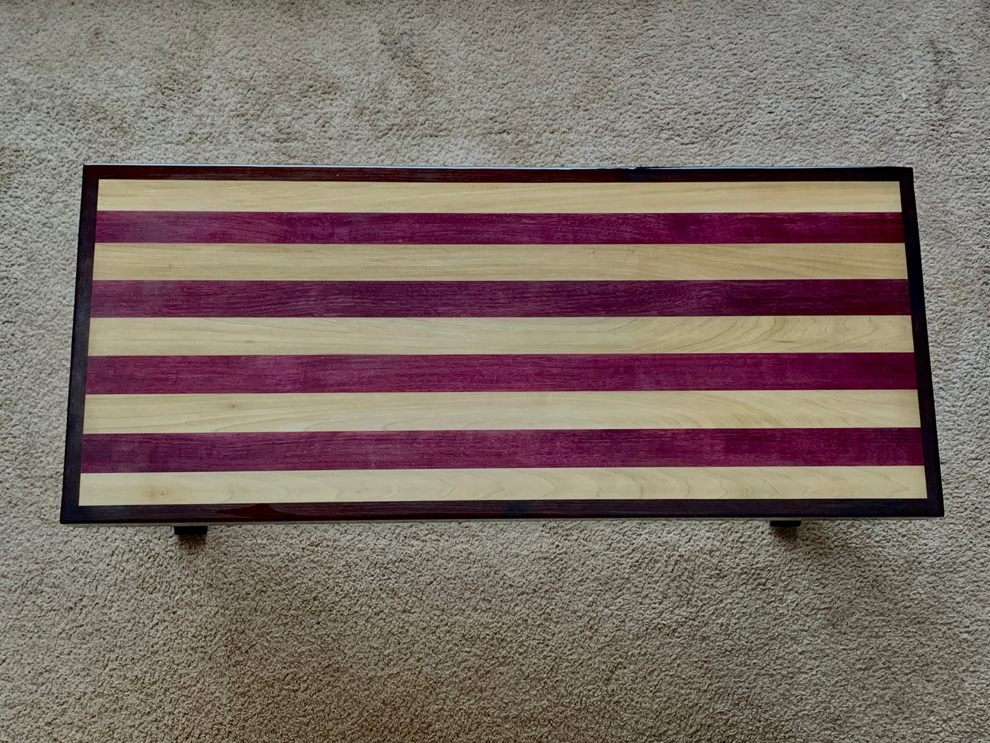 Purple Heart Coffee Table