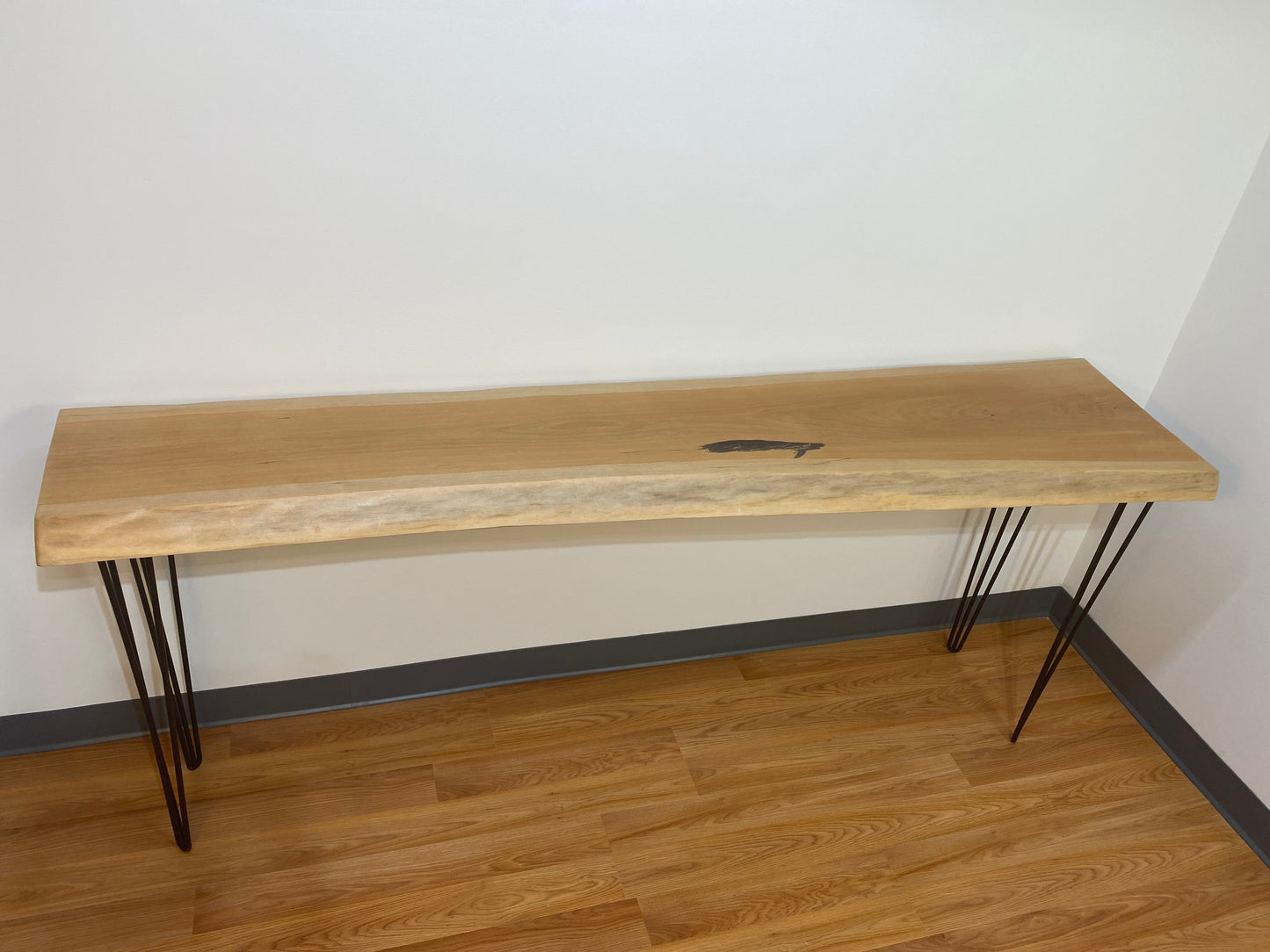 Cherry Live Edge Sofa Table